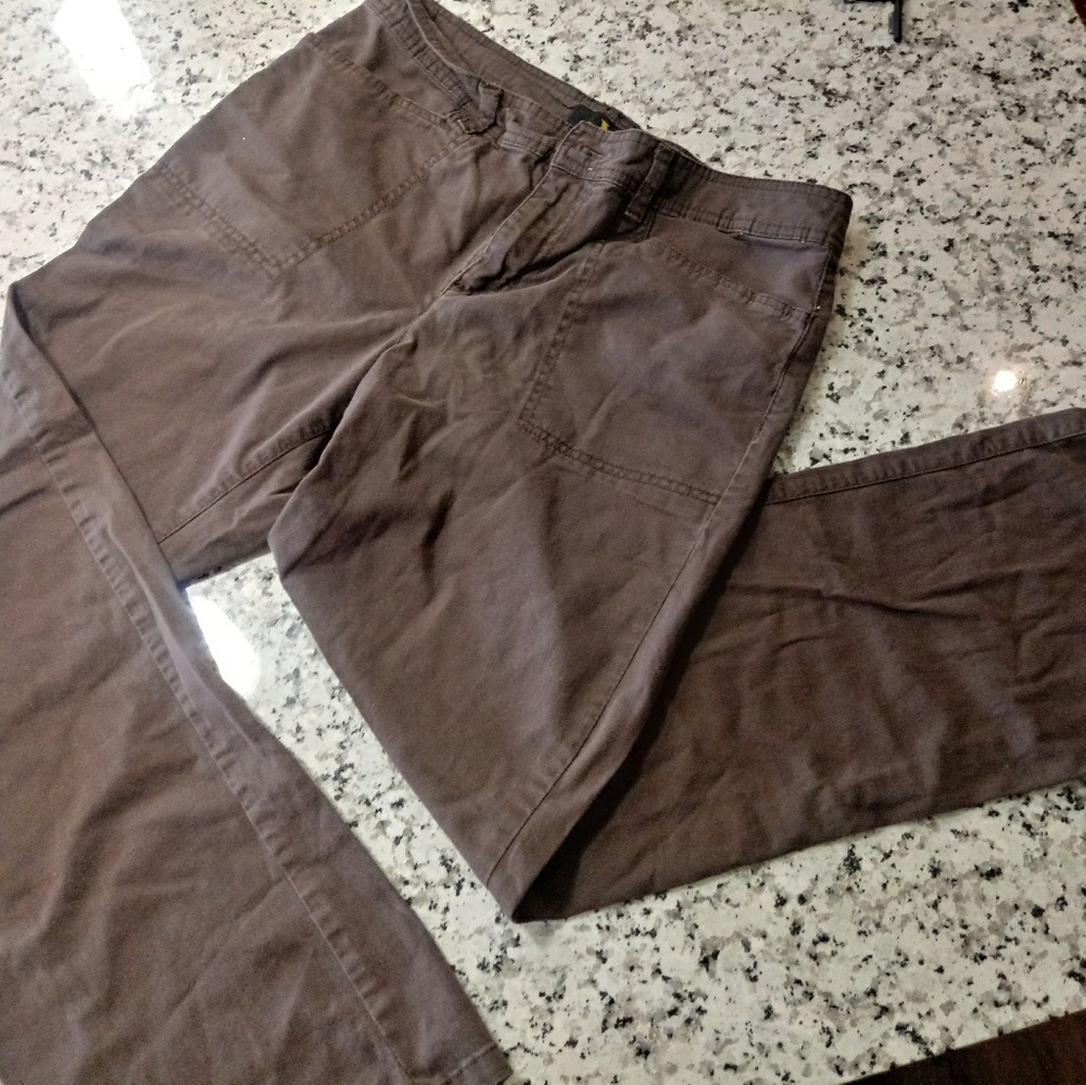 Gloria Vanderbilt Brown Corduroy Pants 